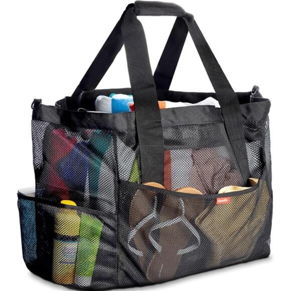 Large Mesh Beach Bag - Beach Tote - Beach Bags Waterproof Sandproof - Beach Bag - Picture 9 of 16